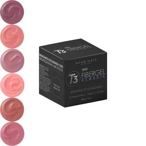 GEL FIBERGEL PARA UNHAS CUCCIO T3 NATURAL NUDE 28G