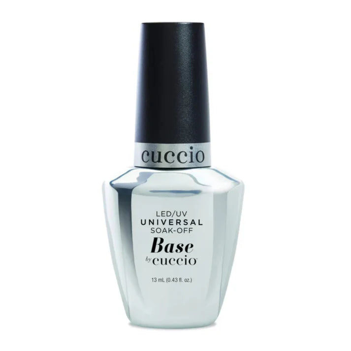 CAPA BASE UNIVERSAL CUCCIO 13ML - BASE PROFISSIONAL PARA UNHAS EM GEL LED/UV COM ALTA ADERÊNCIA