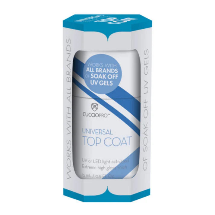 TOP COAT UNIVERSAL - PARA EXTENSÃO DE UNHAS E VERNIZ EM GEL