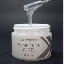 GEL PARA UNHAS SHIMMERIZE CLEAR CUCCIO 28g LED/UV