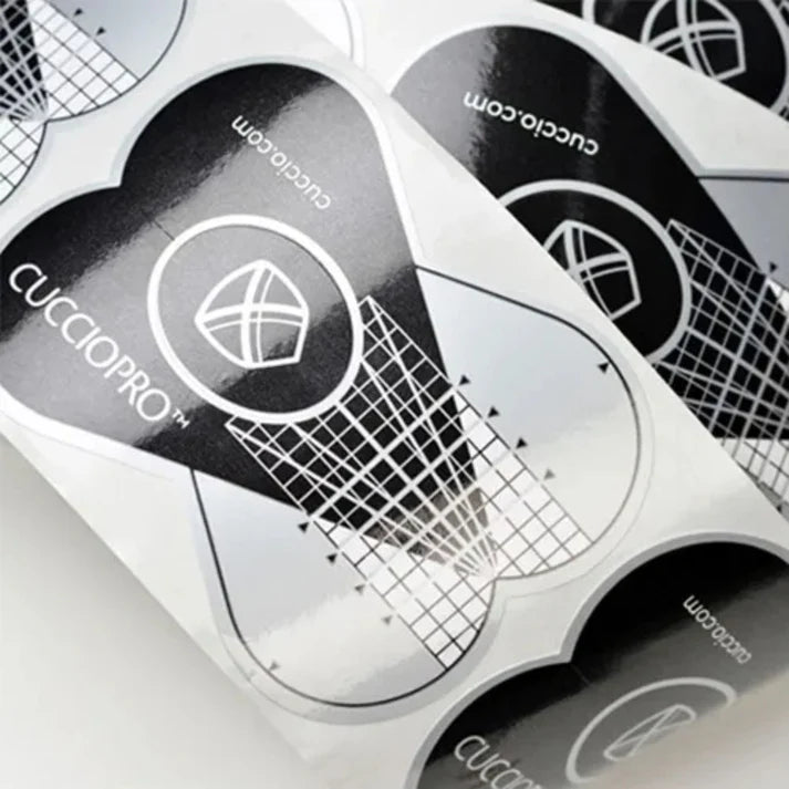 MOLDE CUCCIO NAIL FORMS - 250 UNIDADES
