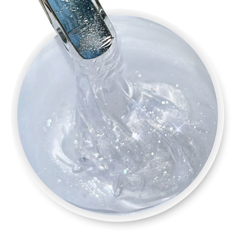 GEL PARA UNHAS SHIMMERIZE CLEAR CUCCIO 28g LED/UV