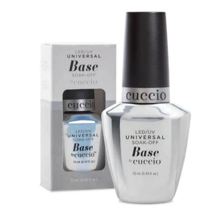 CAPA BASE UNIVERSAL CUCCIO 13ML - BASE PROFISSIONAL PARA UNHAS EM GEL LED/UV COM ALTA ADERÊNCIA
