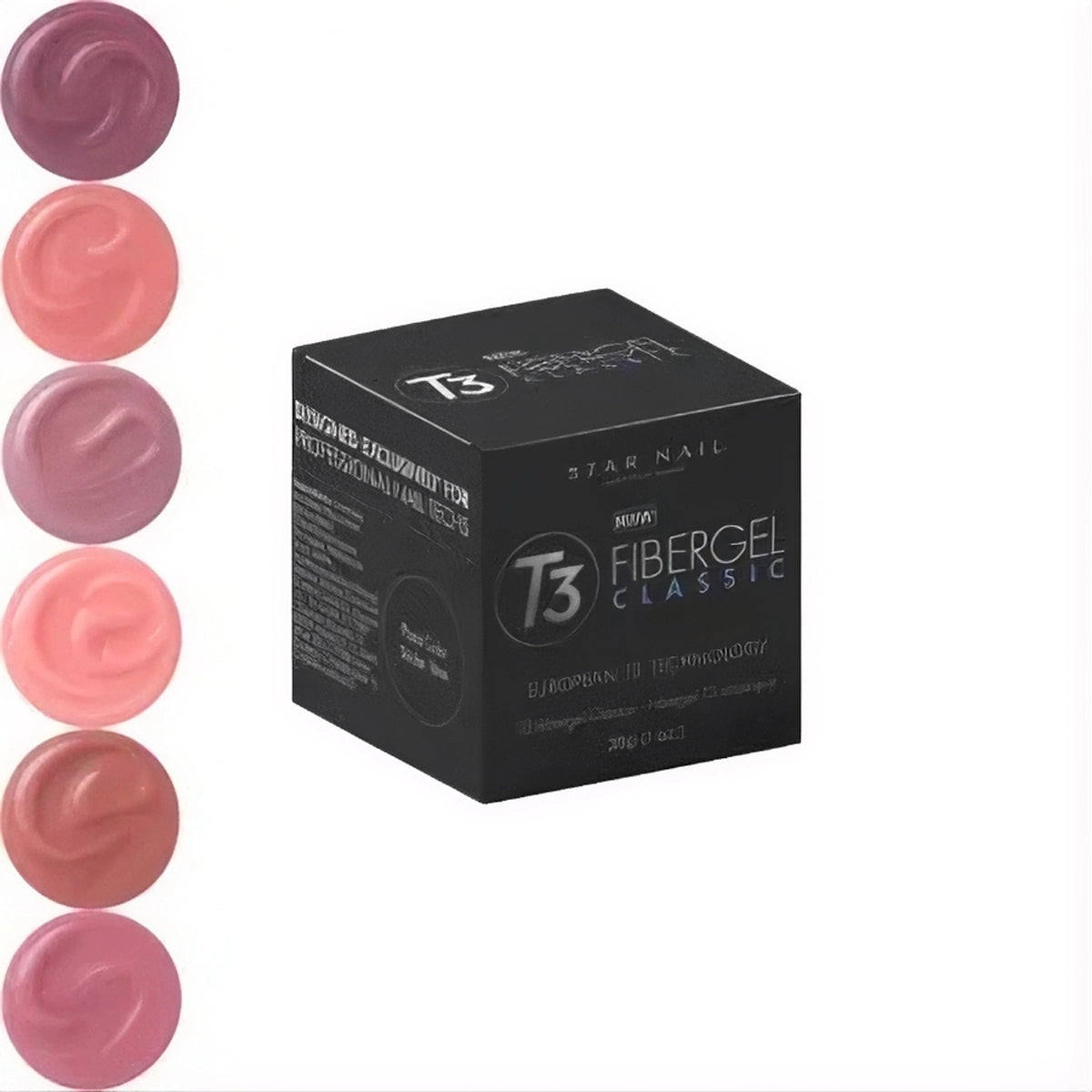 GEL FIBERGEL PARA UNHAS CUCCIO T3 BABY NUDE 28G