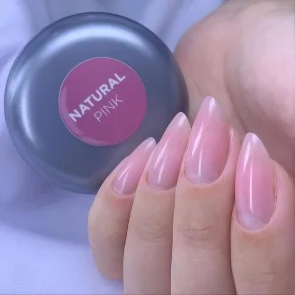 GEL FIBERGEL PARA UNHAS CUCCIO T3 NATURAL PINK 28G