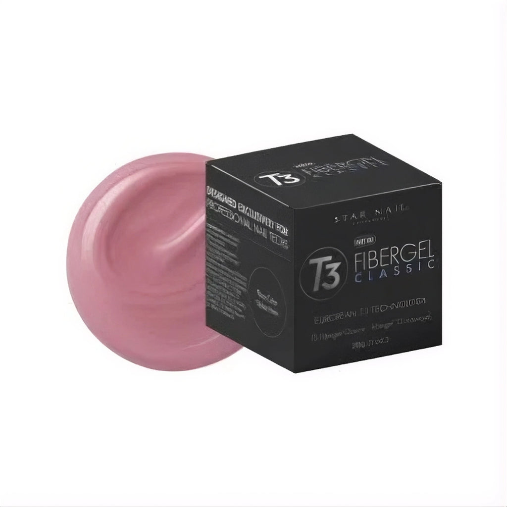 GEL FIBERGEL PARA UNHAS CUCCIO T3 NATURAL PINK 28G